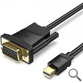 CONVERSOR MINI DISPLAYPORT/M A VGA/H 1.5 M NEGRO VENTION