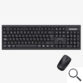 TECLADO + RATON OPTICO WIRELESS MX410 NEGRO APPROX