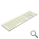 TECLADO WIRELESS MOONLIGHT B431 BLANCO COOLBOX
