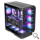 CAJA SEMITORRE ATX DY570 RGB NEGRO DARKFLASH